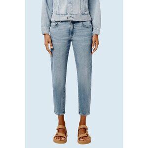 DL1961 Riley Tapered Boyfriend Light Wash Mid Rise Jeans Sz 26